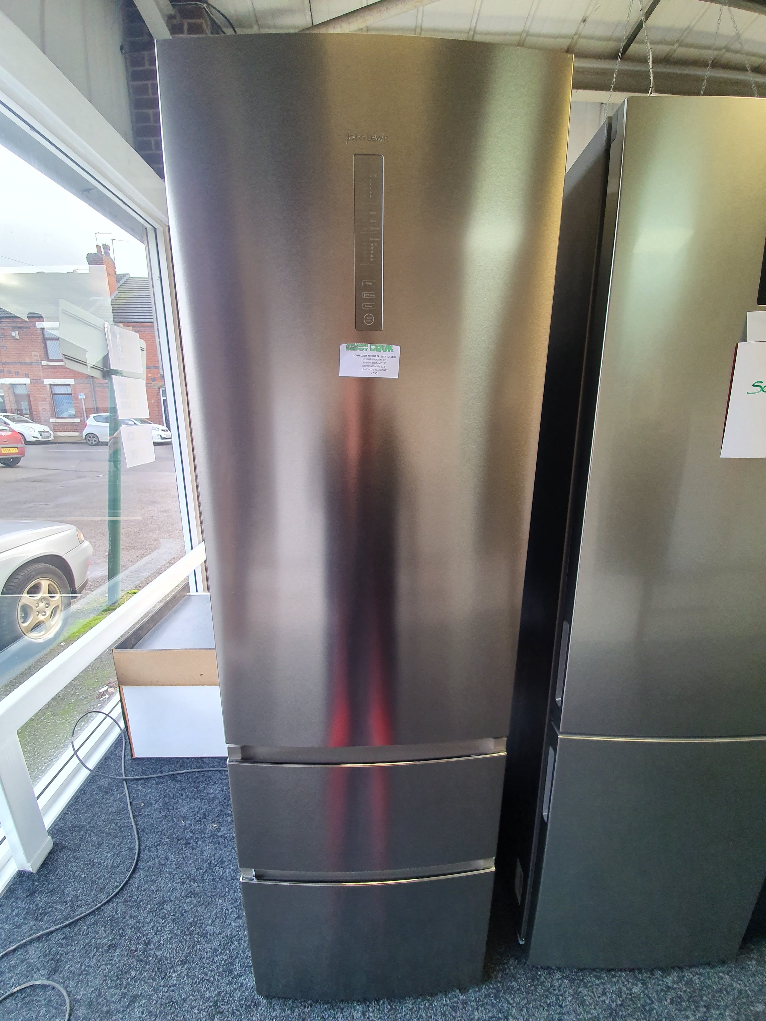 John Lewis JLFFMDSS6001 frost free Fridge/Freezer APPLIANCE DEPOT UK